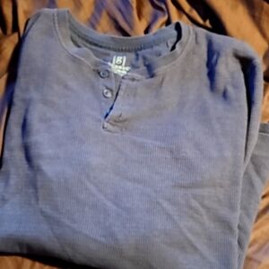 Mens waffle long sleeve